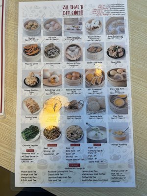 Menu photo 1 All That 'N Dim Sum Rowland Heights, CA