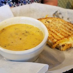 Seasons Coffee & Bistro - Soup and grilled cheese. Sister said it was good.