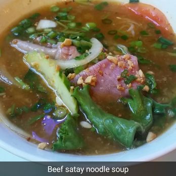Meekong Kitchen - Beef satay noodle soup //flavorful - Vietnamese Near Me - Seattle, Washington Meekong Kitchen - Beef satay noodle soup //flavorful - Vietnamese Near Me - Seattle, Washington