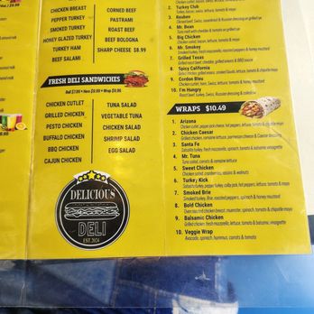 Delicious Deli - Menu - Delis Near Me - Hampton, Virginia