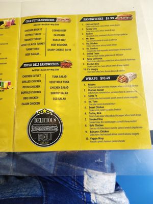 Menu photo 4 Delicious Deli Hampton, VA