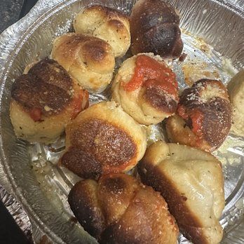 Three Brothers Pizza - Dry burnt garlic knots - Italian Near Me - Odessa, Florida Three Brothers Pizza - Dry burnt garlic knots - Italian Near Me - Odessa, Florida