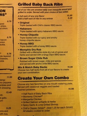 Menu photo 3 Chili's Harvey, LA