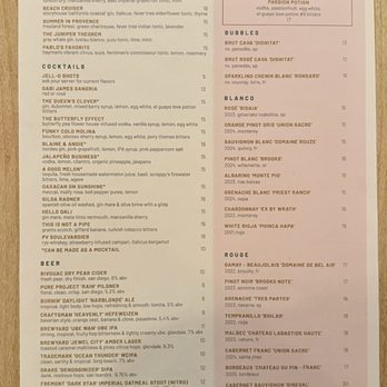 Gabi James - Alcohol menu as of February 2026 - French Near Me - Redondo Beach, California Gabi James - Alcohol menu as of February 2026 - French Near Me - Redondo Beach, California