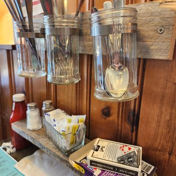 Palmer Restaurant - jars with spoons and utensils - Breakfast & Brunch Near Me - Palmer, Massachusetts Palmer Restaurant - jars with spoons and utensils - Breakfast & Brunch Near Me - Palmer, Massachusetts