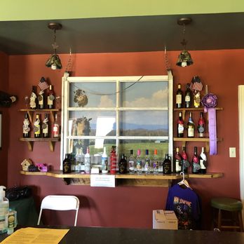 Lazy Days Winery - a bar with bottles of wine - Wineries Near Me - Amherst, Virginia Lazy Days Winery - a bar with bottles of wine - Wineries Near Me - Amherst, Virginia