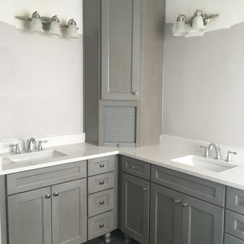 Tile It Up & More - a bathroom with two sinks - General Contractors Near Me - Winter Garden, Florida Tile It Up & More - a bathroom with two sinks - General Contractors Near Me - Winter Garden, Florida