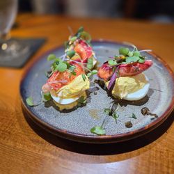 Hook & Anchor - Lobster Deviled Eggs