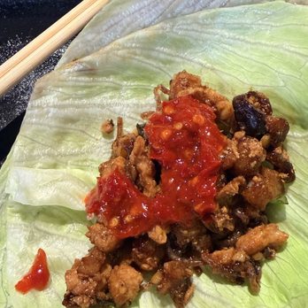 P.F. Chang's - Chang's Chicken Lettuce Wraps w/ chili - Chinese Near Me - Mesa, Arizona P.F. Chang's - Chang's Chicken Lettuce Wraps w/ chili - Chinese Near Me - Mesa, Arizona