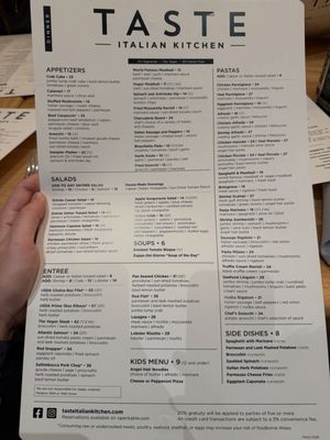 Menu photo 2 Taste Italian Kitchen Ridgeland, MS