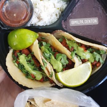Milpa Kitchen Restaurant - The BEST dish I've had! The Vegan Al Pastor Tacos To-Go! - Mexican Near Me - Denton, Texas Milpa Kitchen Restaurant - The BEST dish I've had! The Vegan Al Pastor Tacos To-Go! - Mexican Near Me - Denton, Texas