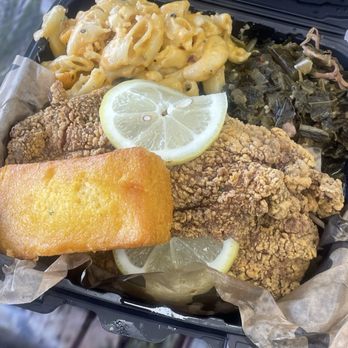 Orange Lee’s PoBoys & Wings - Soul food Catfish Platter - Chicken Wings Near Me - Lancaster, Texas