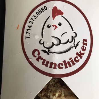 Crunchicken - Half and half deal; one half yardbird coated in honey garlic glaze, other half dusted in cheese garlic seasoning.  Delicious! - Korean Near Me - Cypress, California