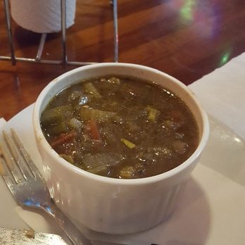 The Flying Harpoon 2 - Gumbo...wanted Jambalaya...but they were out sad face. This was soooo good!!!! - Seafood Near Me - Orange Beach, Alabama