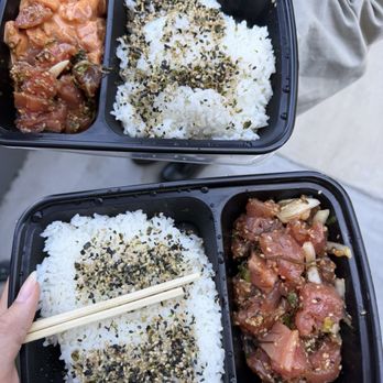Santo Market - Tuna plate with rice - Delis Near Me - San Jose, California