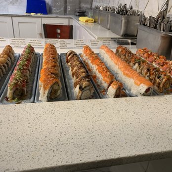 FOB Poke Bar - Sushi roll selection - Poke Near Me - Bellevue, Washington FOB Poke Bar - Sushi roll selection - Poke Near Me - Bellevue, Washington