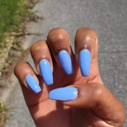 You can see the cuticle on the thumb. You can see the cuticle on the thumb.