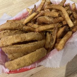 Fries and Onion Rings
