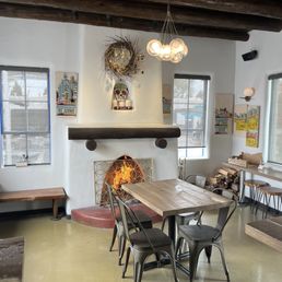 Interior fireplace