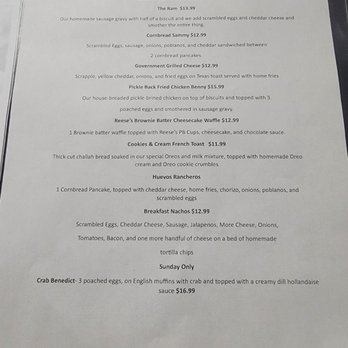 Annamarie's Place - Their menue - Breakfast & Brunch Near Me - Royersford, Pennsylvania