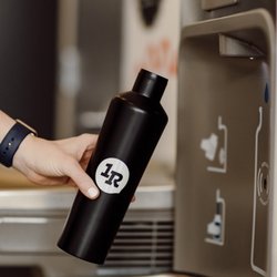 1Rider - Our chilled and filtered bottle filling station will help keep you hydrated.