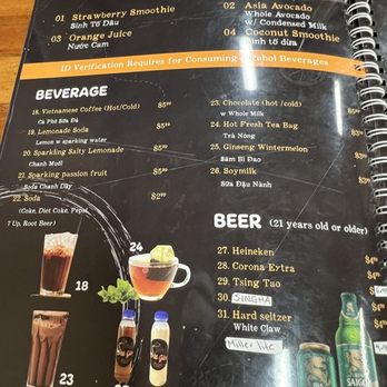 Pho Saigon - Drink - Vietnamese Near Me - West Allis, Wisconsin