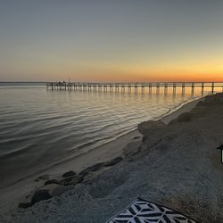 Ho-Hum RV Park - Water front site view of dedicated park dock/pier for fishing