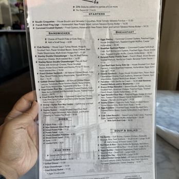 Stanley - Photo 2: Menu 1 of 2 - Breakfast & Brunch Near Me - New Orleans, Louisiana