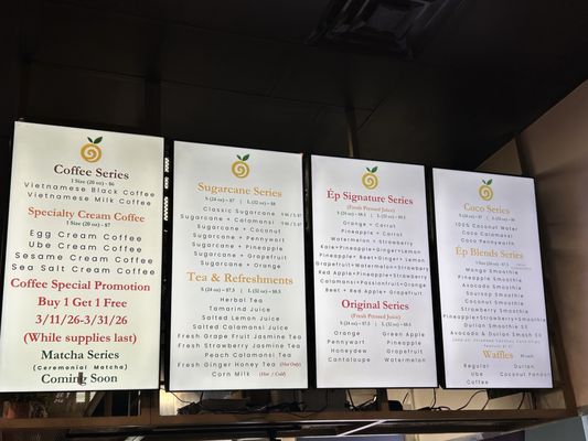 Menu photo 3 Ep  Juicery Garden Grove, CA