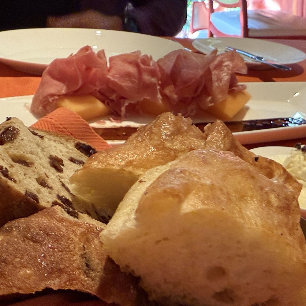 Sinatra - Breads & Prosciutto with Melon - Italian Near Me - Las Vegas, Nevada Sinatra - Breads & Prosciutto with Melon - Italian Near Me - Las Vegas, Nevada