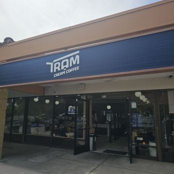 Tram Cream Coffee - Storefront Entrance - Coffee & Tea Near Me - San Jose, California