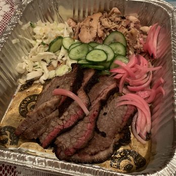 More Than Q - Platter for 2 - Brisket and Pulled Chicken - Barbeque Near Me - Princeton, New Jersey