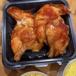 We ordered a 1 whole chicken with sides