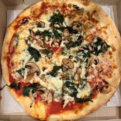Francesca's Pizza - Pizza small mushrooms and spinach