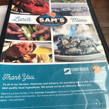 Sam's Chowder House - Seafood Near Me - Half Moon Bay, California Sam's Chowder House - Seafood Near Me - Half Moon Bay, California