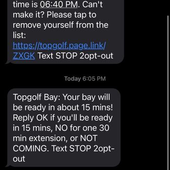 Topgolf - Text confirmation - New American Near Me - Myrtle Beach, South Carolina Topgolf - Text confirmation - New American Near Me - Myrtle Beach, South Carolina