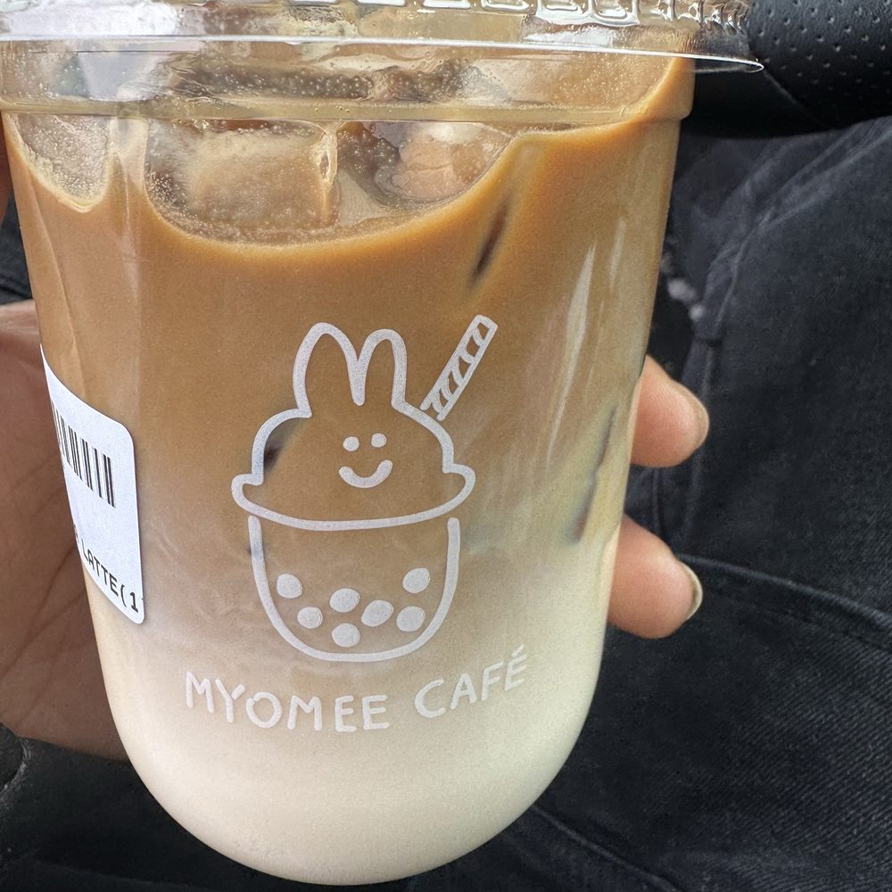 Myomee Coffee & Dessert Cafe - Banana latte - Coffee & Tea Near Me - Southfield, Michigan Myomee Coffee & Dessert Cafe - Banana latte - Coffee & Tea Near Me - Southfield, Michigan