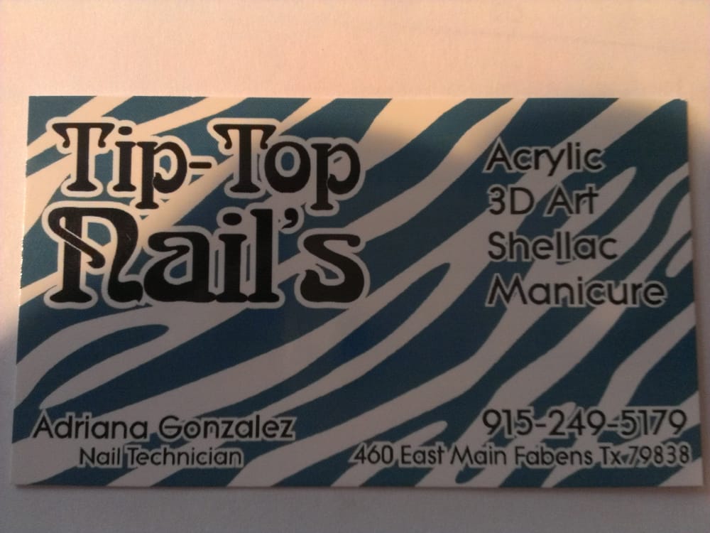 Tip-Top Nail's Logo