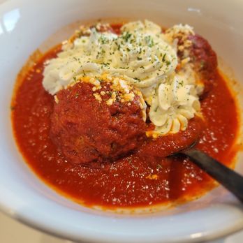 LaScala's at Mays XII - Happy hour meatball trio w/ricotta. Delicious - Cocktail Bars Near Me - Mays Landing, New Jersey LaScala's at Mays XII - Happy hour meatball trio w/ricotta. Delicious - Cocktail Bars Near Me - Mays Landing, New Jersey