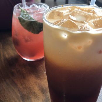 Pa De Thai Restaurant - Thai Iced Tea ($2.95). Delicious! - Thai Near Me - Edgewater, New Jersey Pa De Thai Restaurant - Thai Iced Tea ($2.95). Delicious! - Thai Near Me - Edgewater, New Jersey