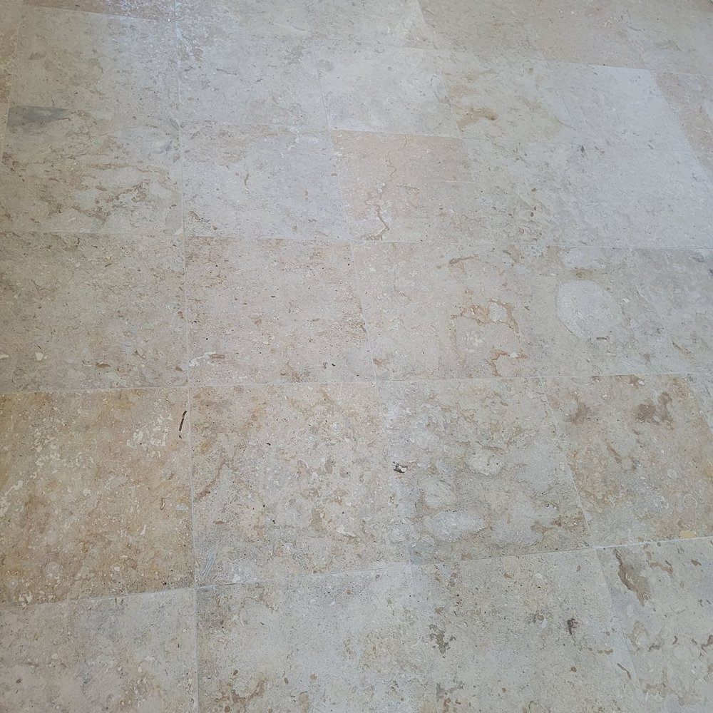 Natural stone floors, cleaned and sealed. Natural stone floors, cleaned and sealed.