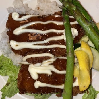 Pounders Restaurant - Fish Katsu, not ahi. On the sweeter side. Not a fan. - Pizza Near Me - Laie, Hawaii Pounders Restaurant - Fish Katsu, not ahi. On the sweeter side. Not a fan. - Pizza Near Me - Laie, Hawaii