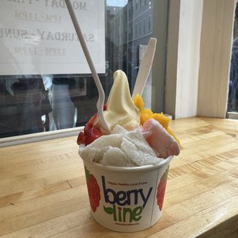 BerryLine - Small Frozen Yogurt Multi Toppings - Ice Cream & Frozen Yogurt Near Me - Cambridge, Massachusetts BerryLine - Small Frozen Yogurt Multi Toppings - Ice Cream & Frozen Yogurt Near Me - Cambridge, Massachusetts