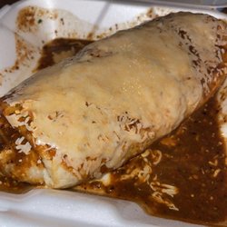 La tapatia - Asada "wet" burrito
