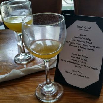 The Basics - Papaya mimosa...champagne won! It was perfect. - Southern Near Me - Wilmington, North Carolina The Basics - Papaya mimosa...champagne won! It was perfect. - Southern Near Me - Wilmington, North Carolina