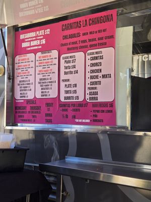 Menu photo 1 Carnitas La Chingona Whittier, CA