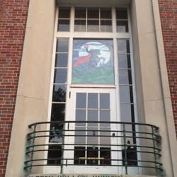 Sleepy Hollow Fire Department - Sleepy Hollow New York Fire Department's Headless Horseman stained glass window