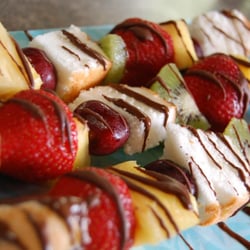 The Paper Doll House - Dessert Shish kabobs!