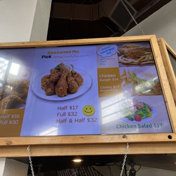 Smile Chicken - a menu for a restaurant - Chicken Shop Near Me - Victoria, British Columbia Smile Chicken - a menu for a restaurant - Chicken Shop Near Me - Victoria, British Columbia