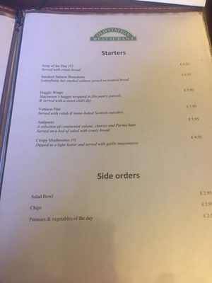 Menu photo 2 Old Station Spean Bridge, HLD